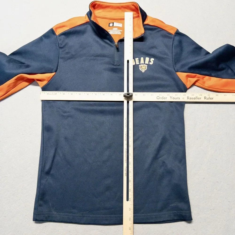 NFL Chicago‎ Bears Qtr Zip Pullover Mens Small